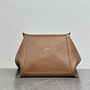 Fortok Celine Medium Cube Bag Brown 36x35.5x34cm - 5