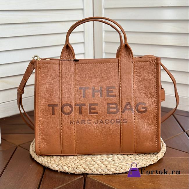 Fortok Marc Jacobs The Leather Tote Bag 33cm - 1