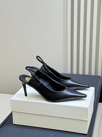 Fortok Saint Laurent Anne-Marie slingback pumps Black 7.5 CM