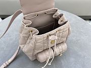 Fortok Dior Medium Caro Backpack Powder Beige 23 x 26.5 x 12.5 cm - 2