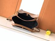 Fortok Celine Small Cube Bag Brown 18.5x21x17cm - 5