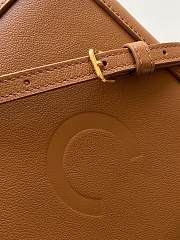 Fortok Celine Small Cube Bag Brown 18.5x21x17cm - 4