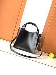 Fortok Celine Small Cube Bag Black 18.5x21x17cm - 1