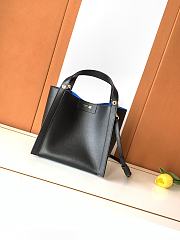 Fortok Celine Small Cube Bag Black 18.5x21x17cm - 2
