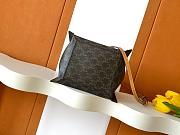 Fortok Celine Small Cube Bag Triomphe Black 18.5x21x17cm - 3