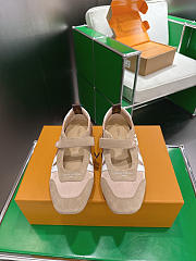 Fortok Louis Vuitton LV Sneakerina Mary Jane Brown - 1