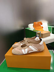 Fortok Louis Vuitton LV Sneakerina Mary Jane Brown - 3