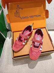 Fortok Louis Vuitton LV Sneakerina Mary Jane Red - 5