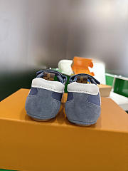 Fortok Louis Vuitton LV Sneakerina Mary Jane Navy Blue - 6