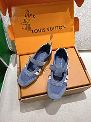 Fortok Louis Vuitton LV Sneakerina Mary Jane Navy Blue - 2
