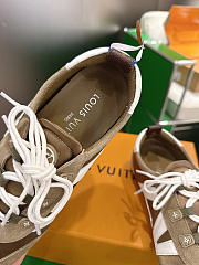 Fortok Louis Vuitton LV Sneakerina Hazelnut Brown Sneakers - 3