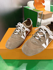 Fortok Louis Vuitton LV Sneakerina Hazelnut Brown Sneakers - 4