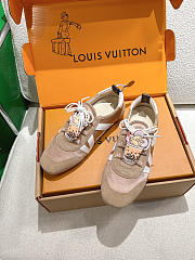 Fortok Louis Vuitton LV Sneakerina Brown Sneakers - 4