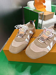 Fortok Louis Vuitton LV Sneakerina Brown Sneakers - 5