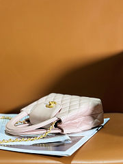 Fortok Chanel Kelly Baby Pink 13x19x7cm - 4