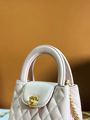 Fortok Chanel Kelly Baby Pink 13x19x7cm - 5