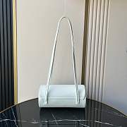 Fortok Chanel Preppy Coco Bag White 10×20.5x10cm - 2