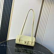 Fortok Chanel Preppy Coco Bag Baby Yellow 10×20.5x10cm - 1