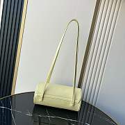 Fortok Chanel Preppy Coco Bag Baby Yellow 10×20.5x10cm - 5