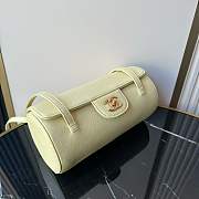 Fortok Chanel Preppy Coco Bag Baby Yellow 10×20.5x10cm - 4