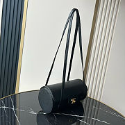 Fortok Chanel Preppy Coco Bag Black 10×20.5x10cm - 2