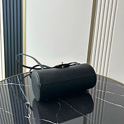 Fortok Chanel Preppy Coco Bag Black 10×20.5x10cm - 3