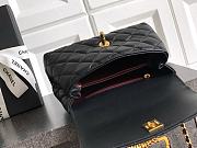 Fortok Chanel Coco Handle Bag Black 19cm  - 2