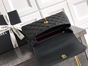 Fortok Chanel Coco Handle Bag Black 23cm - 6