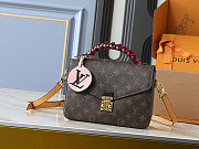 Fortok Louis Vuitton Pochette Metis Braided Top Handle 25.0 x 19.0 x 7.0 cm - 1