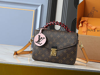Fortok Louis Vuitton Pochette Metis Braided Top Handle 25.0 x 19.0 x 7.0 cm