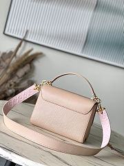Louis Vuitton Twist MM Handbag Epi Leather Lush Pink 23x17x9.5cm - 2