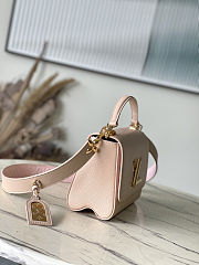 Louis Vuitton Twist MM Handbag Epi Leather Lush Pink 23x17x9.5cm - 4