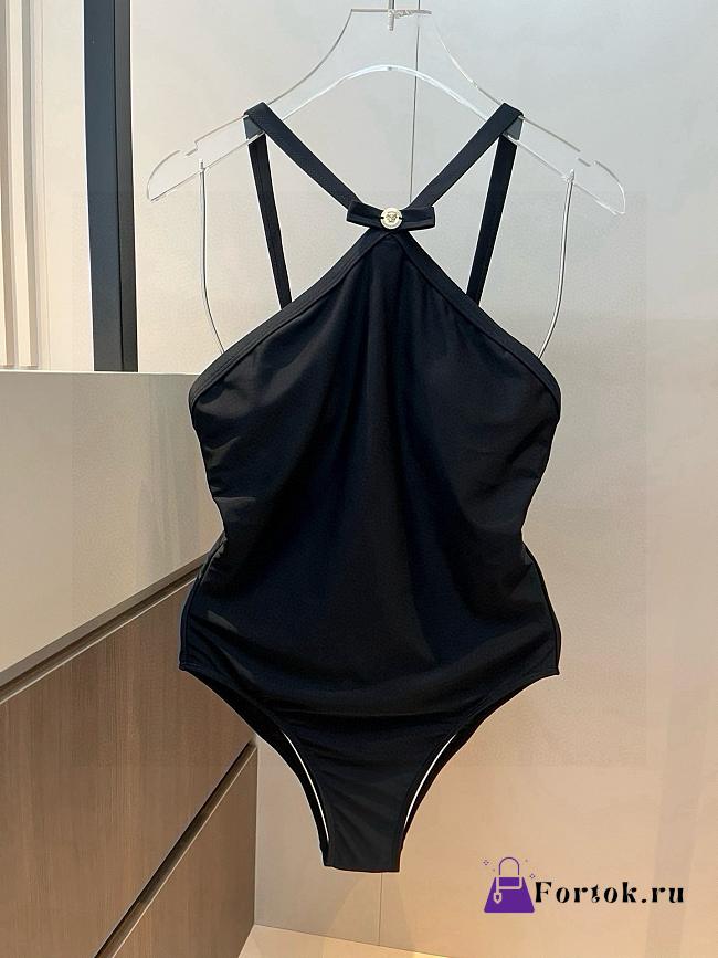 Fortok Versace Swimsuit Black 03 - 1