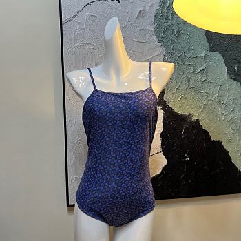 Fortok Burberry Swimsuit Blue