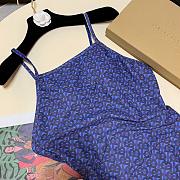 Fortok Burberry Swimsuit Blue - 2