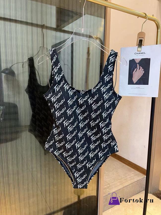 Fortok Fendi Swimsuit Black  - 1