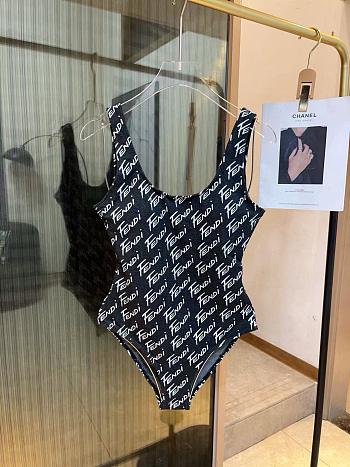Fortok Fendi Swimsuit Black 