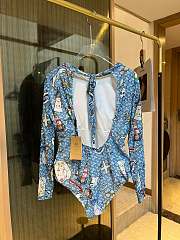 Fortok Burberry Swimsuit Longsleeves - 4
