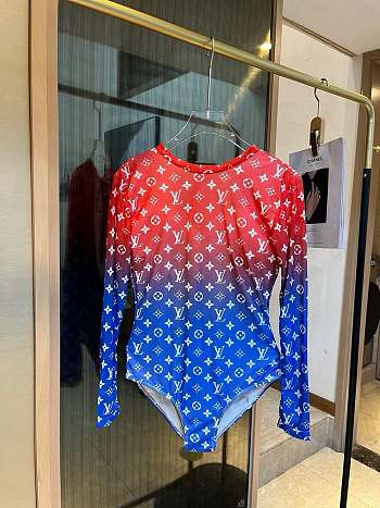 Fortok Chanel Swimsuit Longsleeves