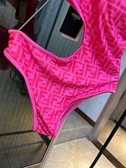 Fortok Fendi Swimsuit Hot Pink - 3