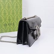 Fortok Gucci Dionysus shoulder bag black patent leather 28X16X10.5cm - 4