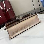 Fortok Gucci Dionysus Medium Bag Rose Gold Patent Leather 25x 13.5x 7cm - 5