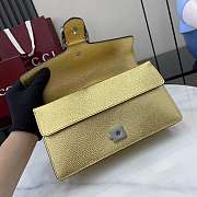Fortok Gucci Dionysus Medium Bag Yellow Gold Patent Leather 25x 13.5x 7cm - 5