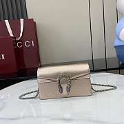 Fortok Gucci Dionysus Mini Bag Rose Gold Patent Leather 16.5 x 10 x 4cm - 1