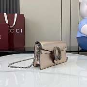 Fortok Gucci Dionysus Mini Bag Rose Gold Patent Leather 16.5 x 10 x 4cm - 4