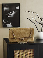 Fortok Chanel Spring/Summer 2026 Collection Chanel Maxi Flap Bag suede calfskin 18x33x8cm  - 1