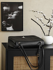 Fortok Chanel Spring/Summer 2026 Collection Chanel Maxi Flap Bag Black calfskin 33×23×11cm - 6