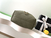 Fortok Chanel Cruise 2025/26 New Collectiom Hobo Handbag Green 32-24-12cm - 3