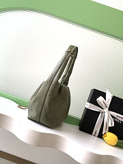 Fortok Chanel Cruise 2025/26 New Collectiom Hobo Handbag Green 32-24-12cm - 4