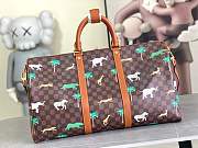 Fortok Louis Vuitton  LV x The Darjeeling Limited collection Keepall Bandoulière 50cm - 2